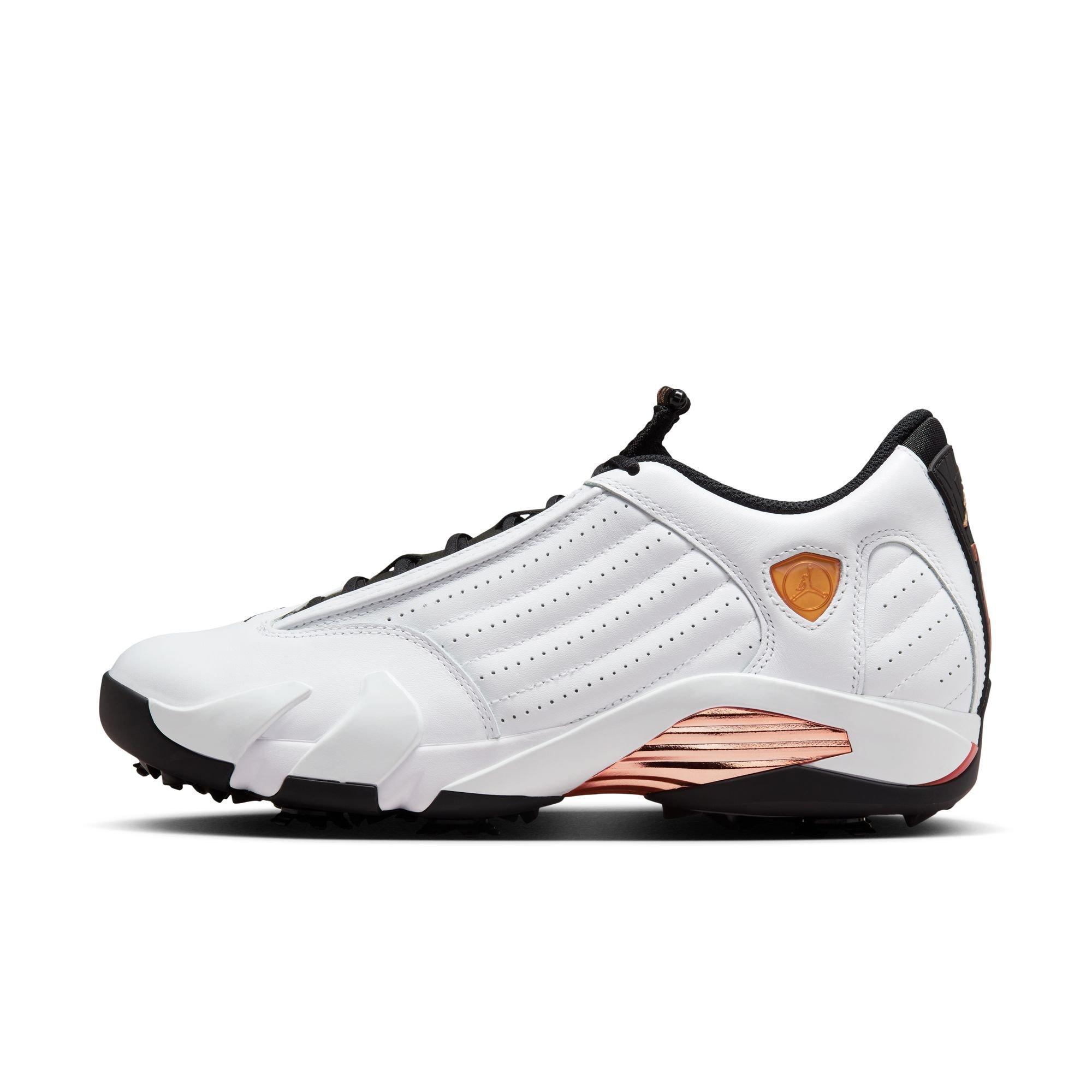 【新品】27cm NIKE AIR JORDAN 14 G GOLF Air Jordan 14 G NRG US Open Spiked Golf Shoe - White/Black